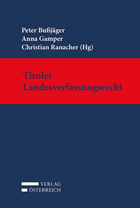 Produktbild: Tiroler Landesverfassungsrecht