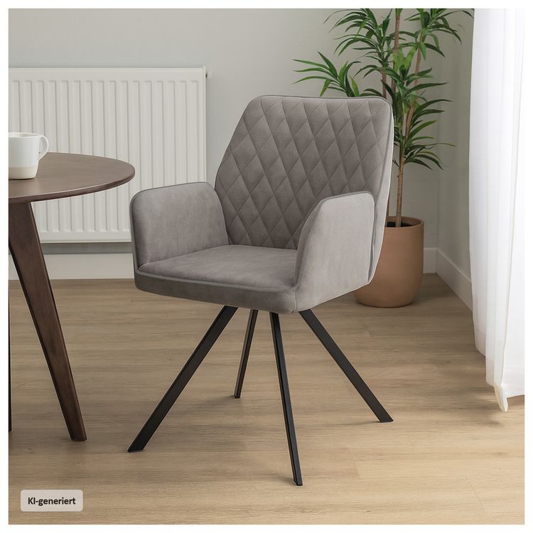 Produktbild: HTI-Living HTI-Living Stuhl Tumalo Grau HTI-Living Stuhl Tumalo Grau