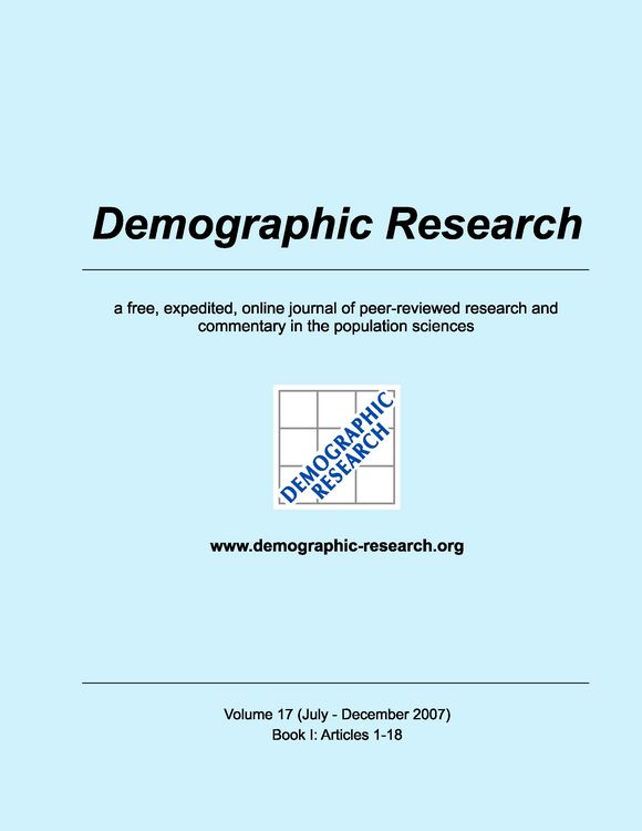Produktbild: Demographic Research, Volume 17: Book I