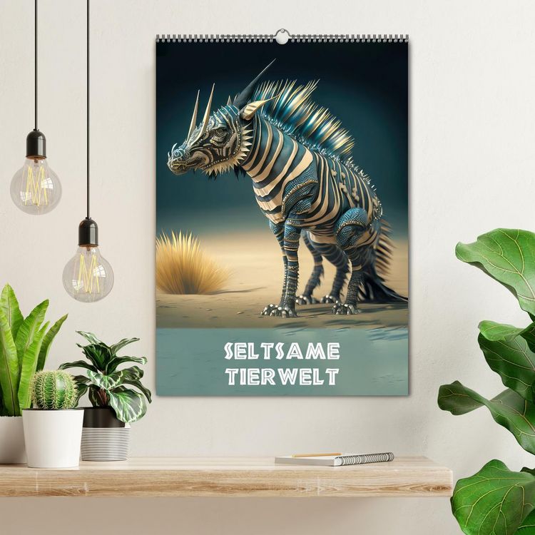 Produktbild: Seltsame Tierwelt (Wandkalender 2026 DIN A2 hoch), CALVENDO Monatskalender