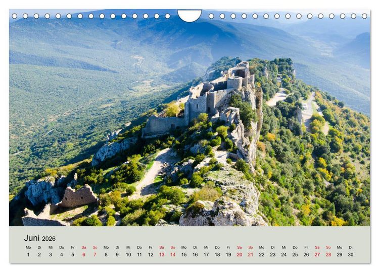 Produktbild: Frankeichs Bauwerke - Schl&ouml;ser und Burgen in der Grand Nation (Wandkalender 2026 DIN A4 quer), CALVENDO Monatskalender