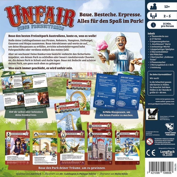 Produktbild: Unfair: Fiese Freizeitparks