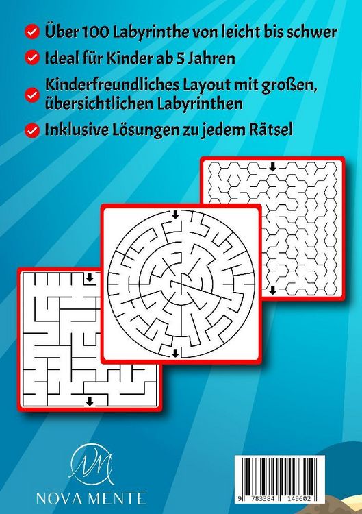 "Labyrinthe für Kinder ab 5 Jahren - Band 1" online kaufen