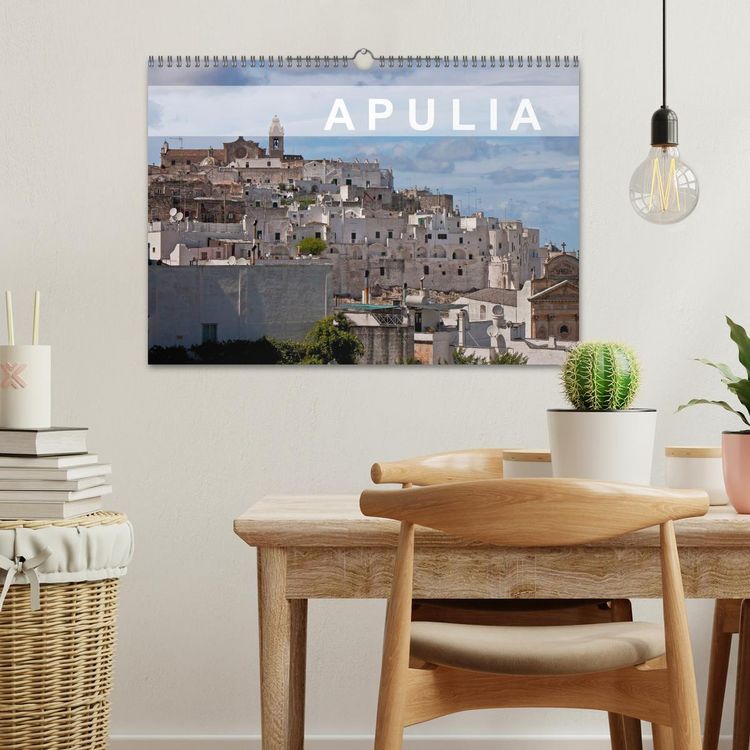 Produktbild: Apulia (Wall Calendar 2026 DIN A3 landscape), CALVENDO 12 Month Wall Calendar