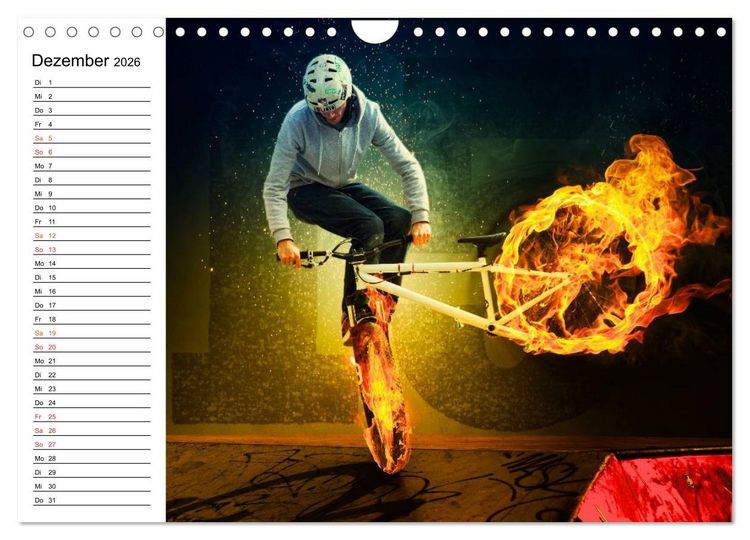 Produktbild: BMX My Life (Wandkalender 2026 DIN A4 quer), CALVENDO Monatskalender