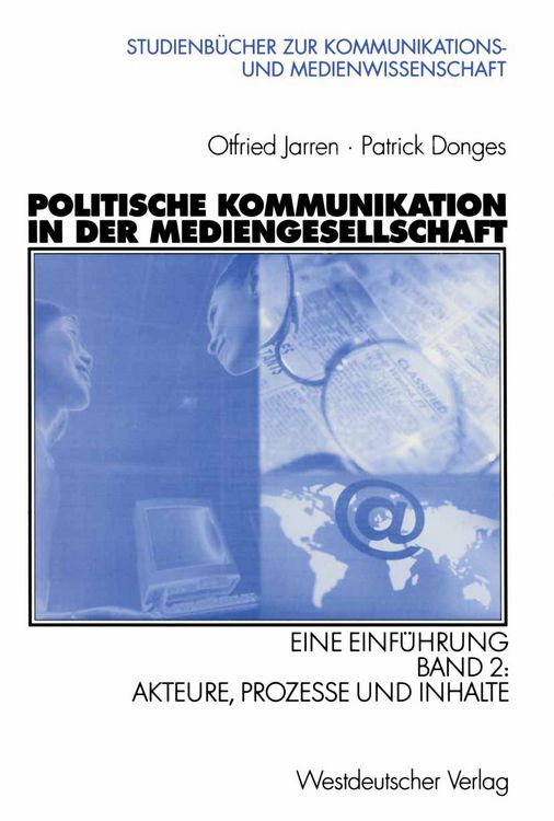 Produktbild: Politische Kommunikation in der Mediengesellschaft