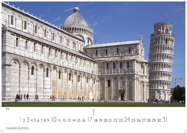 Produktbild: Italien Kalender 2027 &ndash; Wandkalender | Fotokalender Italien 24x35 cm mit 12 traumhaften Motiven der Reisedestination Italien