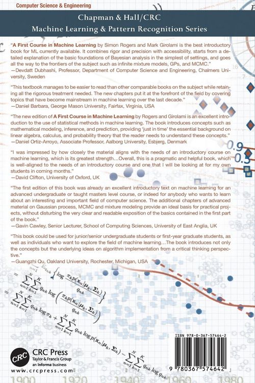 Produktbild: A First Course in Machine Learning