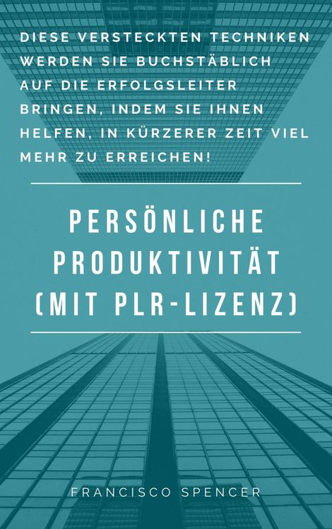 Produktbild: Pers&ouml;nliche Produktivit&auml;t