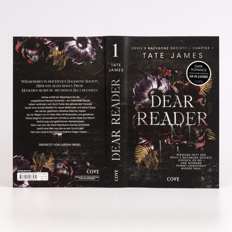 Produktbild: Dear Reader (Devil's Backbone Society 1)