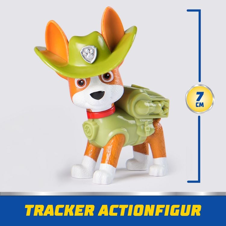 Produktbild: PAW Patrol - Tracker-Figur mit Dschungel-Fahrzeug, stabiles Basis-Fahrzeug (2025), authentisches Spielzeug zur Serie f&uuml;r Kinder ab 3 Jahren