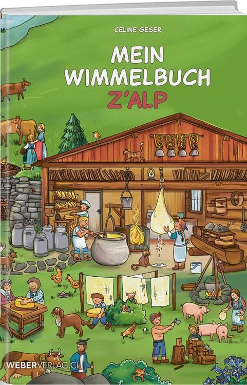 Produktbild: Mein Wimmelbuch z'Alp