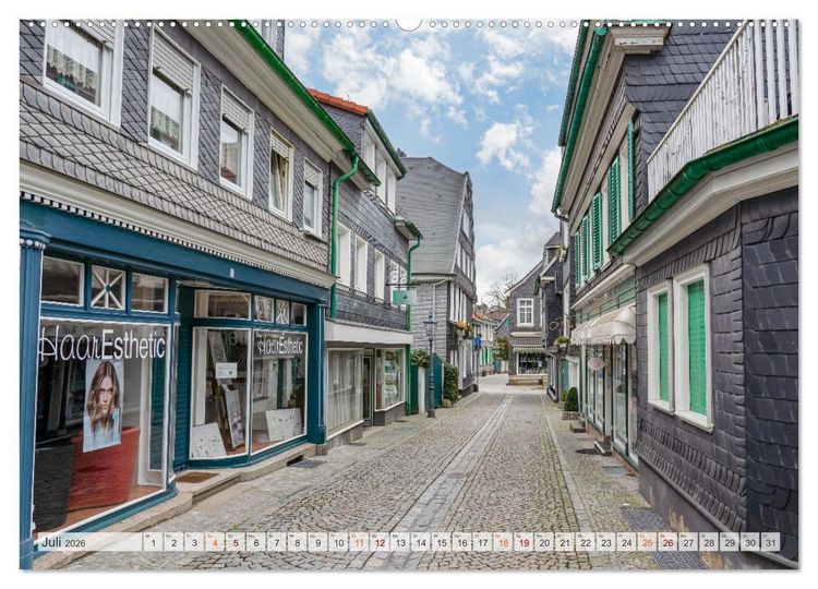 Produktbild: Lennep Impressionen (hochwertiger Premium Wandkalender 2026 DIN A2 quer), Kunstdruck in Hochglanz