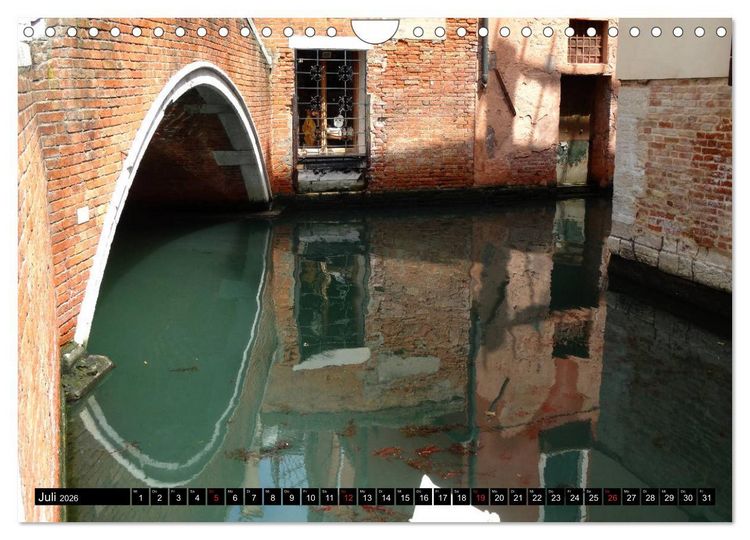 Produktbild: Auf den Kan&auml;len von Venedig (Wandkalender 2026 DIN A4 quer), CALVENDO Monatskalender