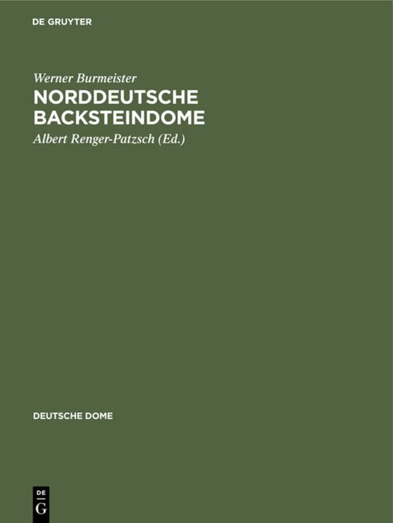 Produktbild: Norddeutsche Backsteindome