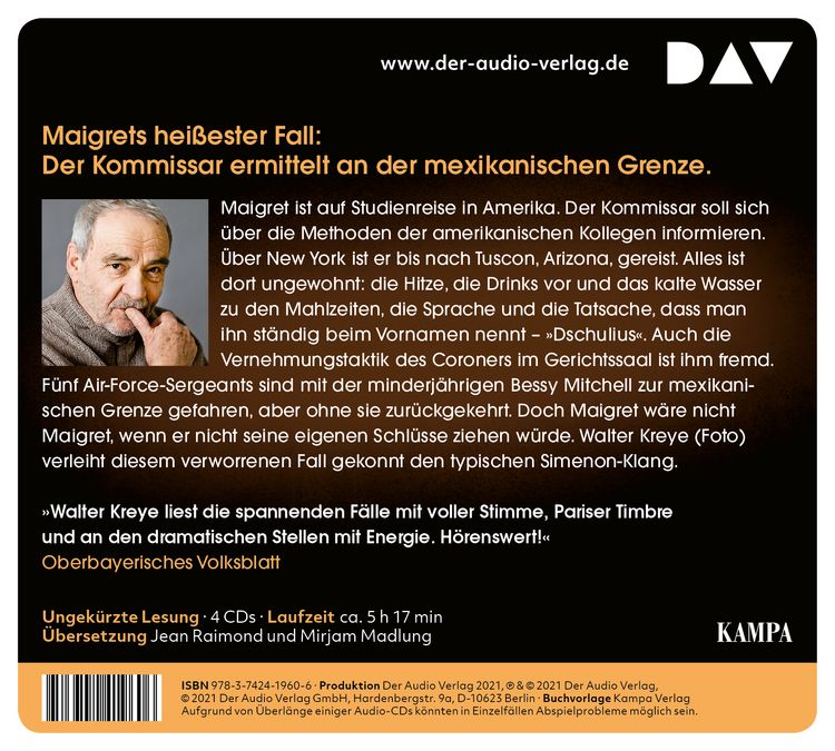 Produktbild: Maigret in Arizona