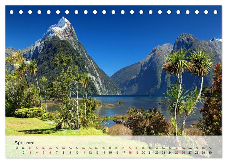 Produktbild: Magische Wunderwelten der Natur (Tischkalender 2026 DIN A5 quer), CALVENDO Monatskalender