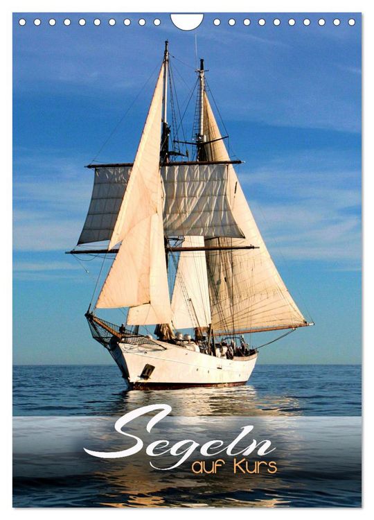Produktbild: Segeln - auf Kurs (Wandkalender 2026 DIN A4 hoch), CALVENDO Monatskalender