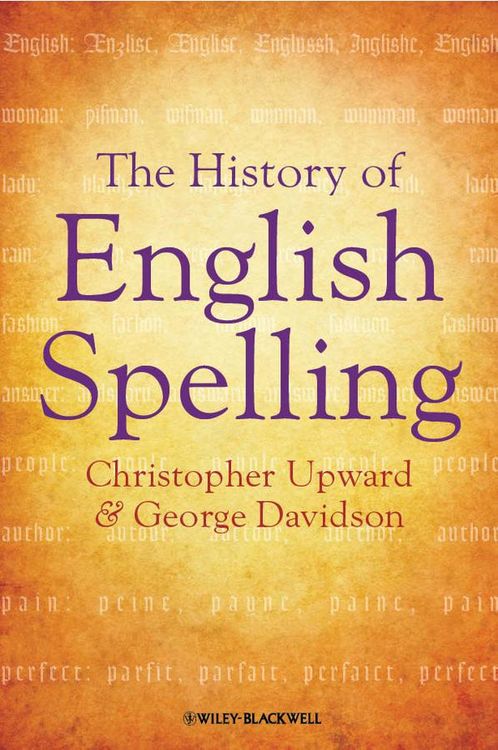 Bild vom Artikel The History of English Spelling vom Autor Christopher Upward