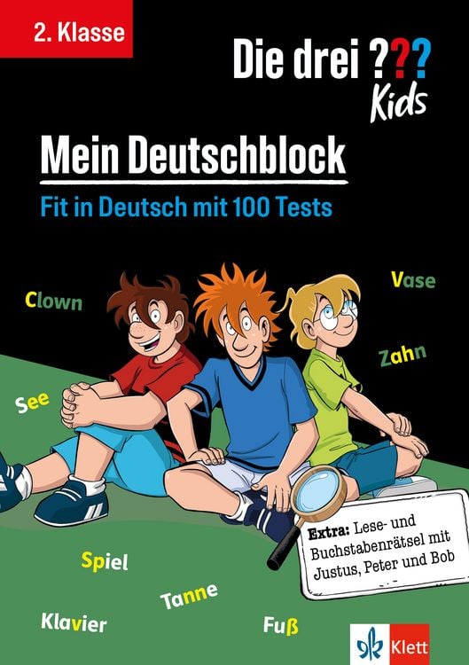 Produktbild: Die drei ??? Kids: Mein Deutschblock 2. Klasse