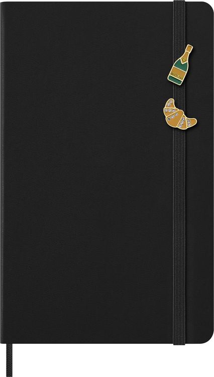 Produktbild: Moleskine Country Pins Frankreich (2er-Set), Croissant + Cha