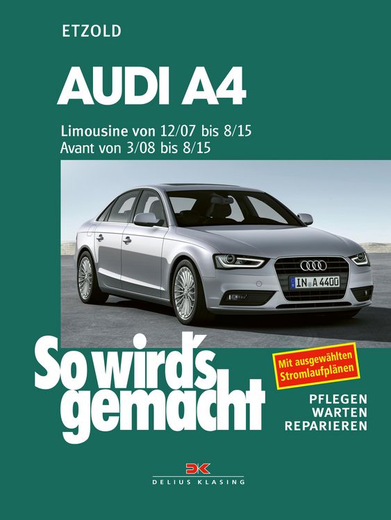 Produktbild: Audi A4, Limousine 12/07-8/15, Avant 3/08-8/15