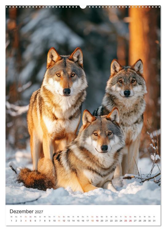 Produktbild: K&ouml;nige der Natur (hochwertiger Premium Wandkalender 2027 DIN A2 hoch), Kunstdruck in Hochglanz