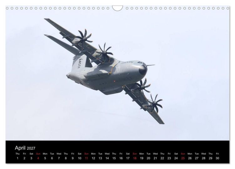 Produktbild: Airbus A400M Atlas (Wall Calendar 2027 DIN A3 landscape), CALVENDO 12 Month Wall Calendar