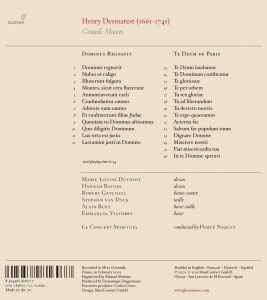 Produktbild: Desmarets/Grands Motets