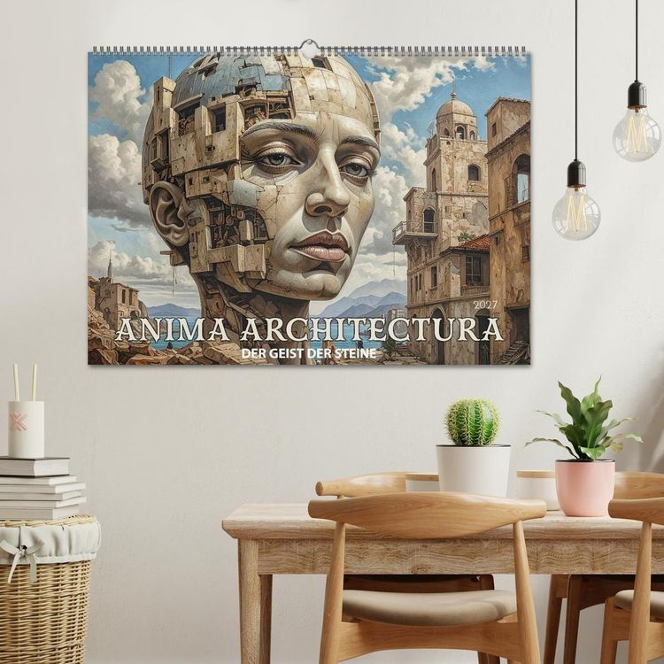 Produktbild: Anima Architectura, der Geist der Steine (Wandkalender 2027 DIN A2 quer), CALVENDO Monatskalender
