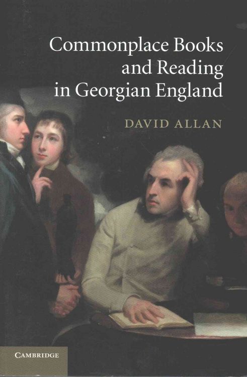 Produktbild: Commonplace Books and Reading in Georgian England