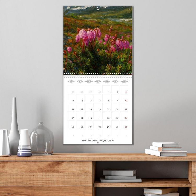 Produktbild: Eurasia Flowers (Wall Calendar 2026 12 &times; 12 Inch) CALVENDO 12 Month Wall Calendar