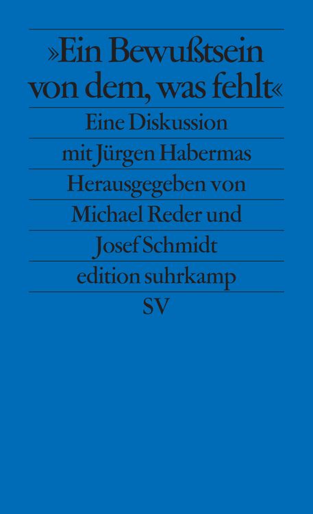 Produktbild: Ein Bewu&szlig;tsein von dem, was fehlt