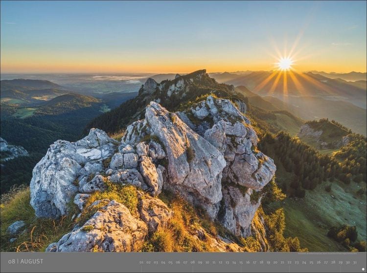 Produktbild: Alpen - Edition Alexander von Humboldt Kalender 2027