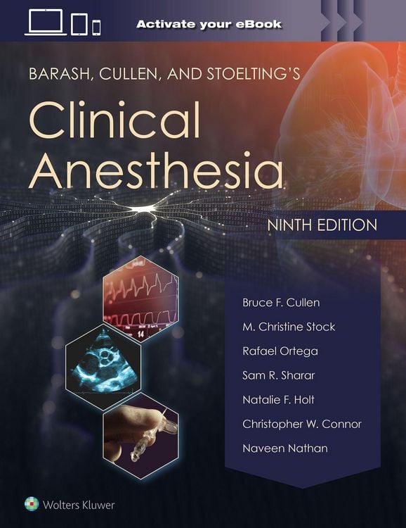 Produktbild: Barash, Cullen, and Stoelting's Clinical Anesthesia: Print + eBook with Multimedia