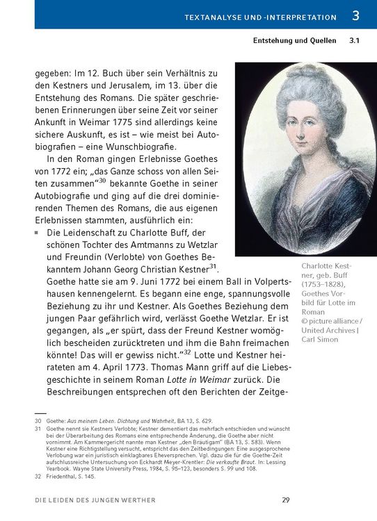 Produktbild: Die Leiden des jungen Werther von Johann Wolfgang von Goethe