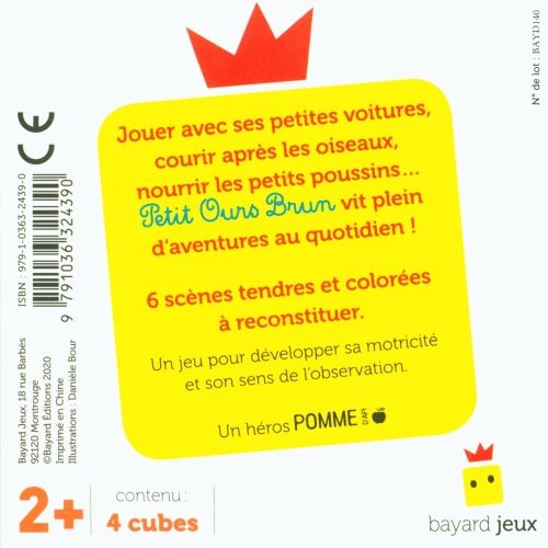Produktbild: Mes premiers cubes Petit Ours Brun