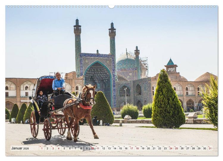 Produktbild: Persische Kultur Irans (hochwertiger Premium Wandkalender 2026 DIN A2 quer), Kunstdruck in Hochglanz