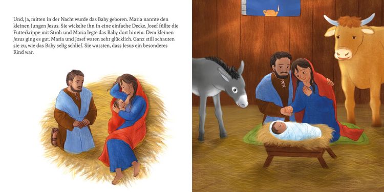 Produktbild: Die Weihnachtsgeschichte f&uuml;r uns Kleine