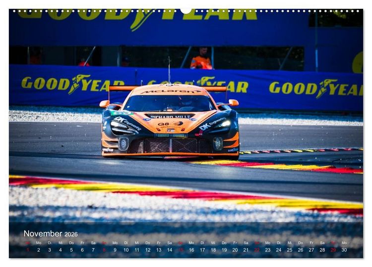 Produktbild: Liga der Supersportwagen (Wandkalender 2026 DIN A2 quer), CALVENDO Monatskalender