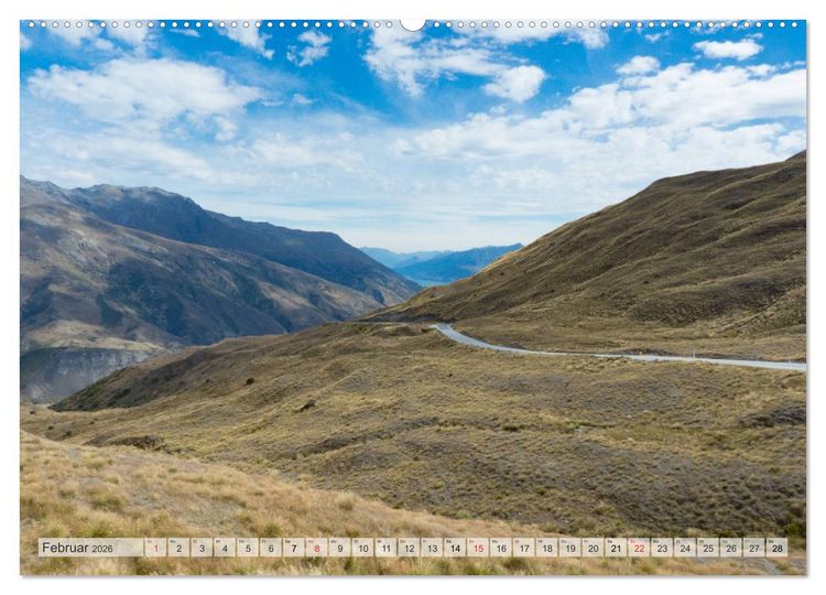 Produktbild: Neuseeland - Wandelnde Landschaften (Wandkalender 2026 DIN A2 quer), CALVENDO Monatskalender