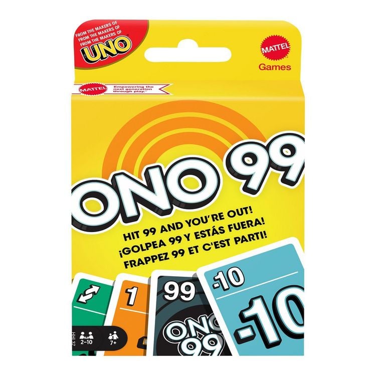 Produktbild: Mattel Games O NO 99 Kartenspiel, Familienspiel