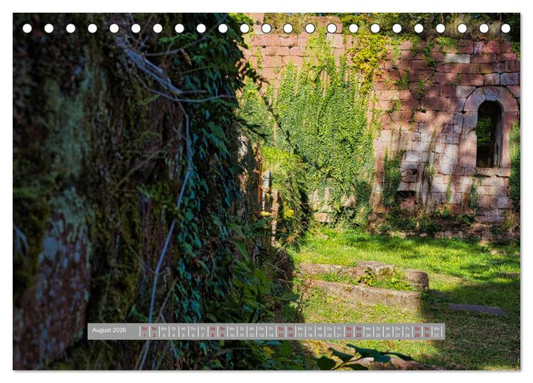 Produktbild: Burg Wildenberg (Tischkalender 2026 DIN A5 quer), CALVENDO Monatskalender