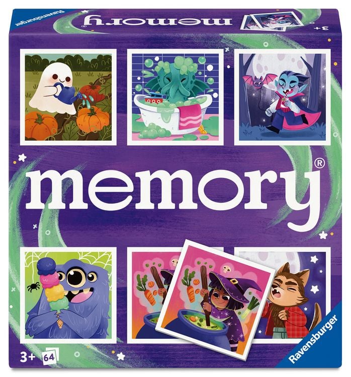 Produktbild: Grusel memory&reg; - Gesellschaftsspiel & Brettspiel ab 3 Jahre