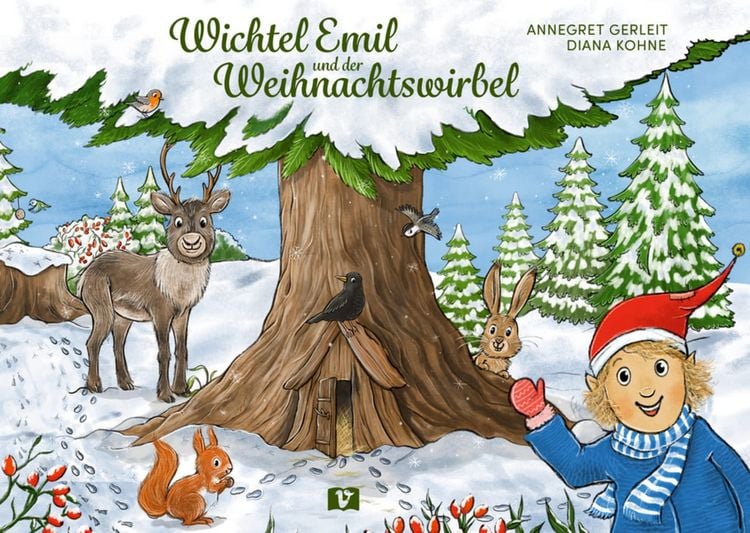 Produktbild: Wichtel Emil und der Weihnachtswirbel. Bilderbuch