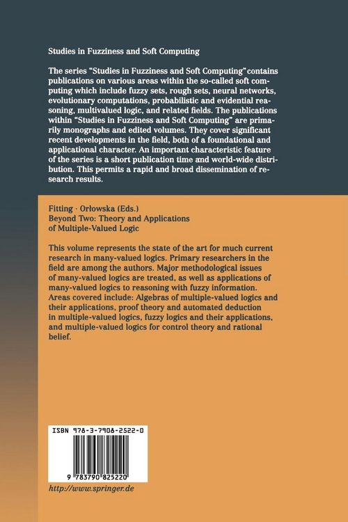 Produktbild: Beyond Two: Theory and Applications of Multiple-Valued Logic