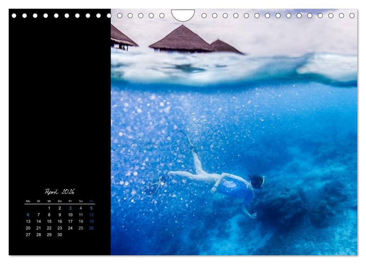 Produktbild: Malediven - dem Himmel so nah (Wandkalender 2026 DIN A4 quer), CALVENDO Monatskalender