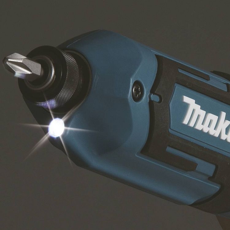 Produktbild: Makita TD022DSE Schlagschrauber 7.2V 1.5Ah Li-Ion inkl. 2. Akku, inkl. Tasche