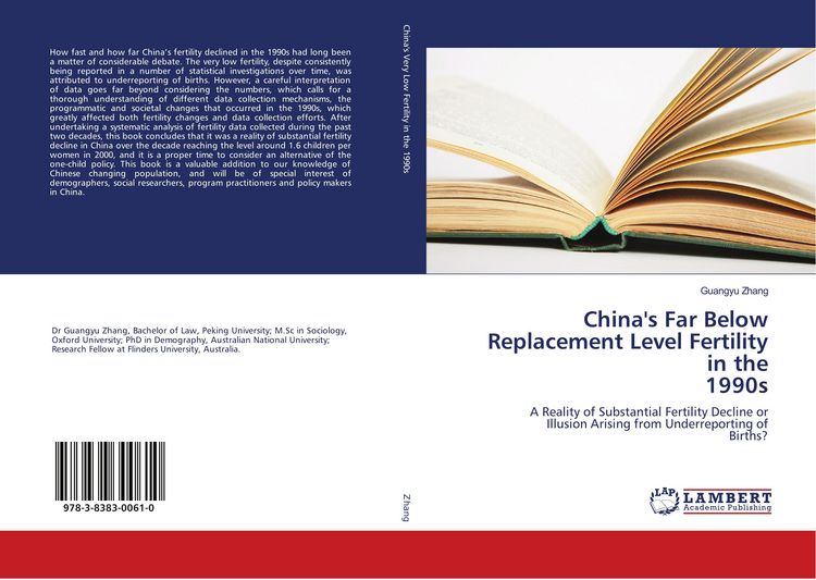 Produktbild: China's Far Below Replacement Level Fertility in the 1990s