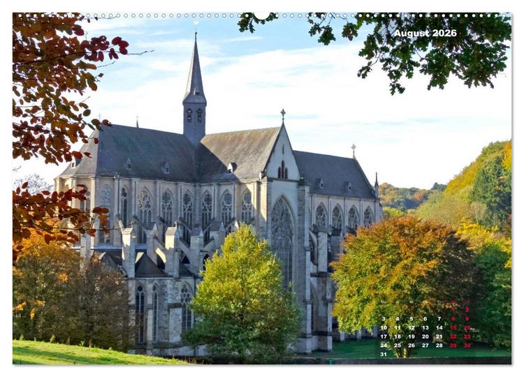 Produktbild: Bilderbogen Bergisches Land (hochwertiger Premium Wandkalender 2026 DIN A2 quer), Kunstdruck in Hochglanz